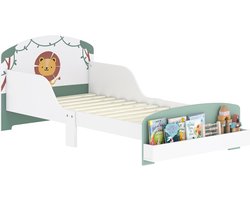 AIYAPLAY Kinderbed - MDF - 150x77x60cm - Groen