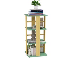 AIYAPLAY-Kinderboekenkast-MDF-48x48x99,5cm-Groen