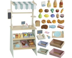 AIYAPLAY Speelwinkel voor kinderen MDF, grenenhout 40L x 30B x 92,5H cm Groen