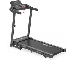 AJ-Sports Loopband met helling - 1 tot 12 km/u - 9% Helling Functie - Hardloopband - Walking pad - Wandelband - Treadmill - Extra Krachtige 2.5 PK Motor - Inklapbaar - 12 Programma's - 99% Voorgemonteerd - Fitness - Sport