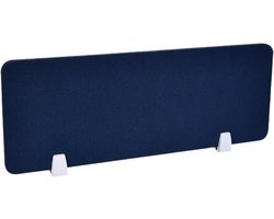 Akoestisch bureau - Privacy scherm - Geluidsreductie kantoor - Lichtgewicht clips