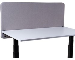 Akoestisch deelscherm 140 x 65 cm - geluidwerende tafelverdeling voor kantoor - privacy screen tussenschot