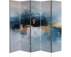 Akoestisch Kamerscherm - Geluiddempende Wand - Ruimte Indelen - Dubbelzijdig Design - 225 x 172 cm - Linnen