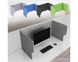 Akoestisch Scheidingswand Bureau Inklapbaar Geluidsabsorberend voor Privacy op Kantoor