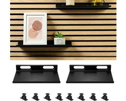 Akoestische panelen bevestigen zonder boren, 2 stuks wandaccessoires voor geluidsisolatie en decoratie