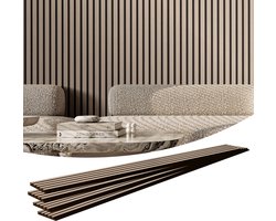 Akoestische Panelen Gemaakt Van Houten Latten, 20,1 X 249,6 Cm, Mdf Accent Wandpanelen Van Hout voor Moderne Interieur Wanddecoratie, Kunst Houten Wandpanelen voor Geluidsreductie, Zilver Hout