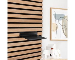 Akoestische Panelen Plank 40 x 15 cm - Zwevende Wandplank voor Opslag en Decoratie