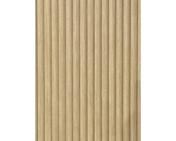 Akoestische Wandpanelen Licht Eiken | Lattenwand Met Vilt | Ronde Latten | Akoestisch Paneel | Houten Wandpanelen | Wandbekleding | Geluidsabsorberend | Decoratieve Wandpanelen