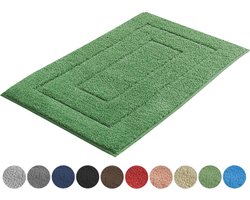 AKSA Home® Badmat 50x80 cm - Douchemat antislip - Badmat antislip - Badkamermat - Groen