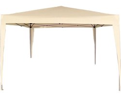 Aktive Opvouwbaar Tuinhuisje 300x300x240 cm Beige