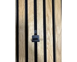 Akupanel kapstok haak