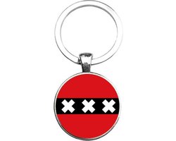 Akyol - Amsterdam Sleutelhanger - Amsterdam - de Amsterdammers - Amsterdam - 2,5 x 2,5 CM