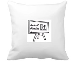 Akyol - bedankt meester Kussen hoes - Meester - meester - leraar - 40 bij 40 cm