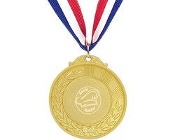 Akyol - beste bakker medaille goudkleuring - Bakker - bakkers - leuk cadeau voor de beste bakker - bakkerij - brood