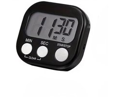 Akyol - Magnetische Kookwekker Inclusief Standaard | Digitale Kook Wekker Timer | Digitaal | Zwart