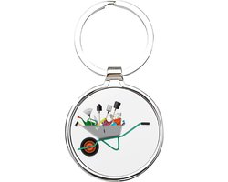 Akyol - tuinder Sleutelhanger - Hovenier - tuinders - tuinier - tuinman - tuin - de beste tuinman ooit sleutelhanger - werk - de beste tuinman - tuinman - hovenier - werken met plant - tuinbaas - gaardenier - cadeau voor een tuinman - 4 x 7,5 CM