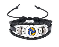 Akyol - volleyballen armband zwart - Volleybal - volleyballers - balsport - sporten