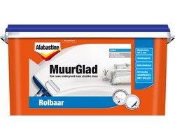 Alabastine Muurglad - Rolbaar - 10L
