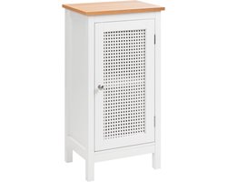 ALAMOS - Badkamerkast - Wit - 30 x 75 cm - MDF