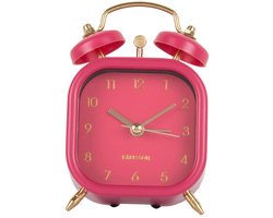 Alarm Clock Metallic Glam Square