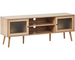 ALBANY - TV-meubel - Lichthout - Vezelplaat