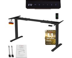 Albatros bureau onderstel LIFT, 2x motoren, elektrisch bureauframe in hoogte verstelbaar met geheugenfunctie voor buro - Bureau poten, Bureau frame, Bureautafel, Burotafel, Secretaire bureau