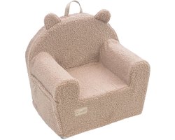 Albero Mio Teddy Boucle Caramel Kinderfauteuil - Kindersofa - Kinder Fauteuil - Kinderfauteuils - Peuterstoeltje