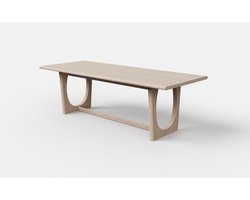 Albert eettafel 95x180 cm - naturel