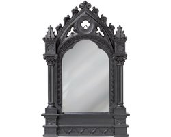 Alchemy England Spiegel - Kathedraal Unisex Tafeldecoratie - zwart - Standard