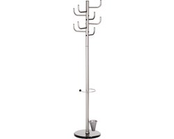 Alco Kapstok 2802 - Kapstok - Staand - 38x188cm - Metaal - Chroom