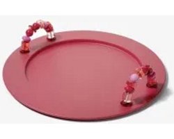 Alessi Ba-Rock Dienblad Roze