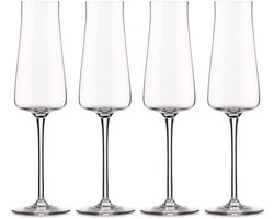 Alessi Champagneglazen - Flutes - Eugenia - 4 stuks - NF09/09 - door Naoto Fukasawa