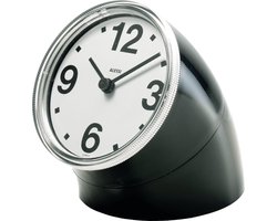 Alessi Cronotime Tafelklok Zwart