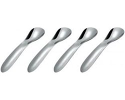 Alessi Cucchiani Da Caffè Koffielepel 4 Stuks
