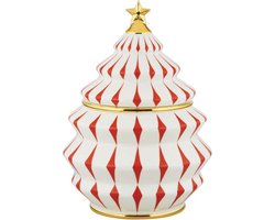 Alessi Delight Koektrommel - Porselein - 2.1L - Rood