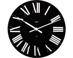 Alessi Firenze klok zwart