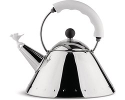 Alessi Fluitketel - 9093 W - Wit - 2 liter - door Micheal Graves