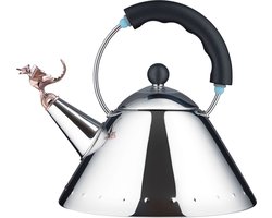 Alessi Fluitketel Tea Rex Zwart - 2 Liter