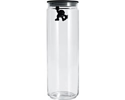 Alessi Gianni Spaghettipot - met Deksel - Glas - Zwart