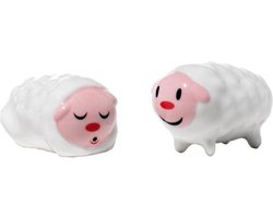 Alessi Kerstfiguren - Tiny Little Sheeps - AMGI10SET3 - 2 stuks - door Massimo Giacon