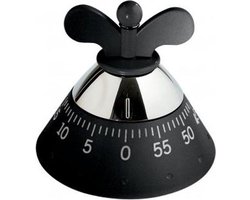 Alessi Kitchen Timer - Kookwekker - Zwart