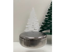 Alessi-Koektrommel-28cm-RVS-met reliëf