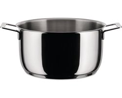 Alessi Kookpan Pots&Pans - AJM101/24 - ø 24 cm / 5.5 Liter - door Jasper Morrison