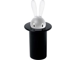 Alessi Magic Bunny Tandenstokerhouder - Zwart