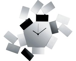 Alessi - Mario Trimarchi - La Stanza Dello Scirocco - Wandklok RVS
