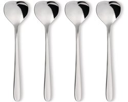 Alessi - Miriam Mirri - Big Love Theelepels - 18/10 RVS - Set van 4