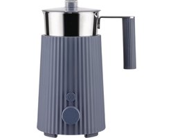 Alessi Plissé Melkopschuimer Grijs