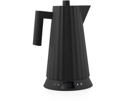 Alessi Plissé Temperature-Control-Waterkoker-Zwart