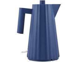 Alessi Plissé Waterkoker 1,7 liter - Kunststof - Blauw