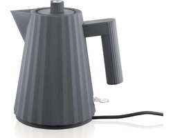 Alessi Plissé Waterkoker - 1L - Kunststof - Grijs